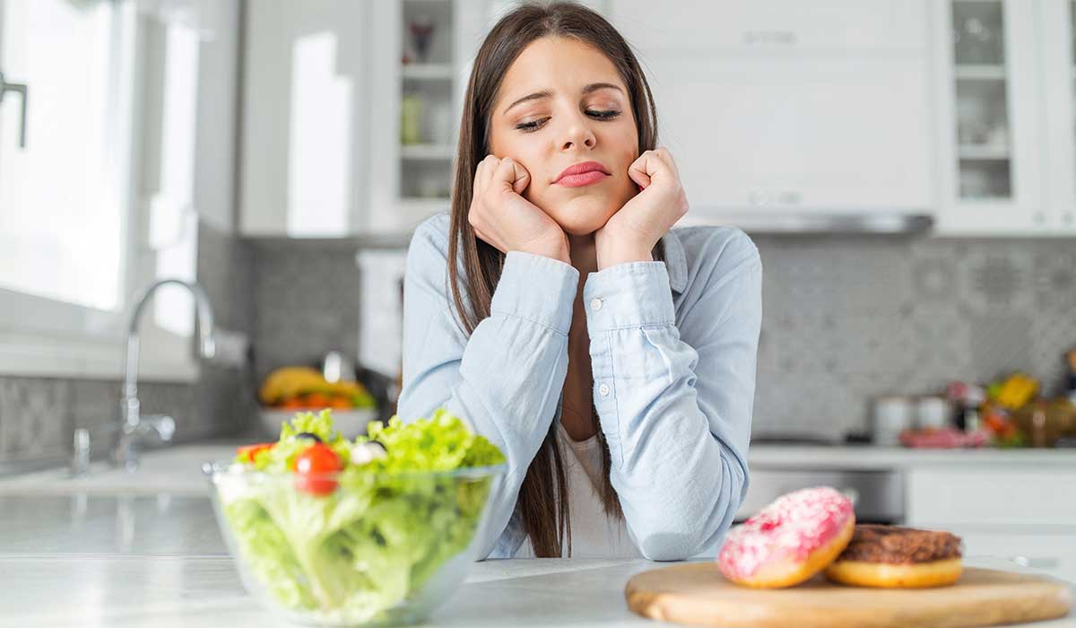 mujer no quiere hacer dieta para adelgazar