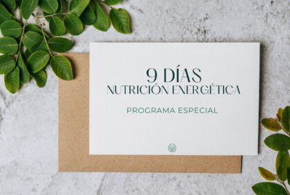 9 días de nutrición energética